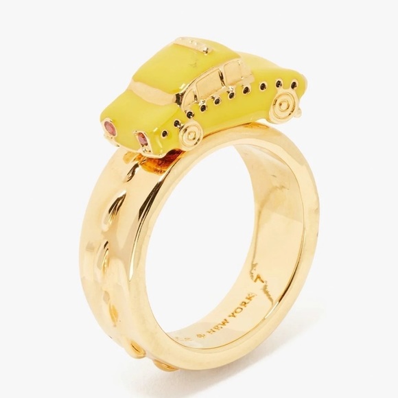 $78 Kate Spade Ma Cherie Taxi! Ring - Picture 3 of 9